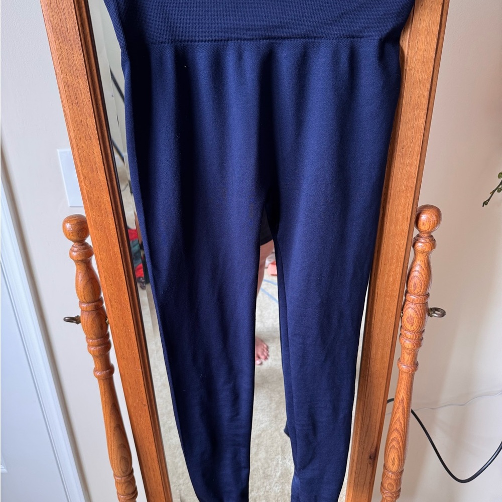 Navy Blue Leggings